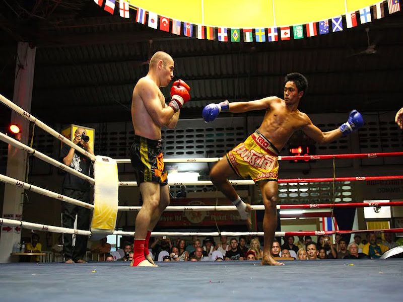 Thai Boxing at Patong (Sai Nam Yen Stadium) Ticket and Round Trip Transfer from Phuket - Joint Transfer